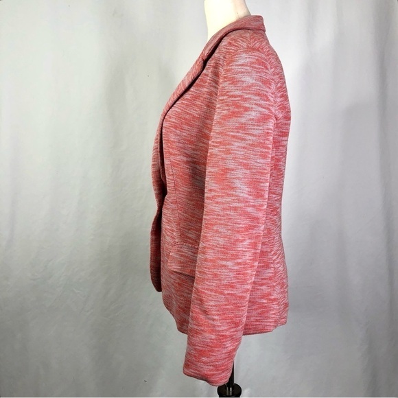 Cartonnier Anthropologie knit blazer pink space dye M - Picture 7 of 11